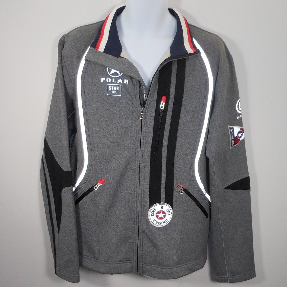 Bonger Polar Star Zip Up Sweat Shirt - Men's Large